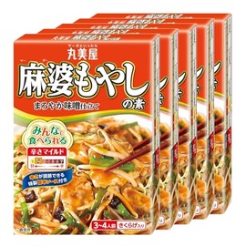 Marumiya Foods Industry Mabo Bean Sprouts (with Special Spicy Sauce) 4.6 oz (130 g) x 5 Packs