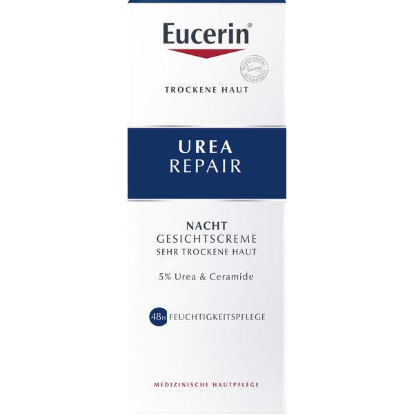 Eucerin UreaRepair Gesichtscreme 5% Nacht, 50 ml