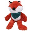 AB TOOLS Dog Bandana Buddy Fox & Bear Bundle Plush