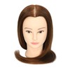 Female 100% Human Hair Mannequin Head Hair Styling Training Head