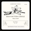 Clean Body Butter Candles-| Lotion Candle| Soy wax and Jojoba