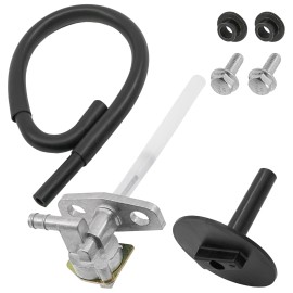 Caltric Fuel Tank Petcock & Lever For Honda Foreman Rubicon 500 TRX500FA 4x4 2005-2014