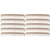 10pcs Double Tooth Comb Detangling Prevent Static Lightweight Wide Fine