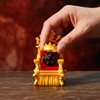 2 Pcs Dice Jail and Crit Crown, Lucky Throne Miniature