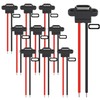 RUNCCI-YUN USB C Female 5V 3A 2-Pin 2-Wire USB C
