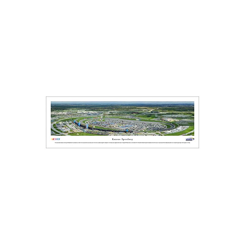 Kansas Speedway - Unframed 40 x 13.5 NASCAR Poster by