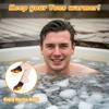 2 Pairs Ice Bath Toe Warmers, Cold Plunge Toe Covers,