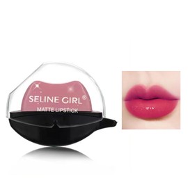 DayaEmmoTQ Lip Shape Lipstick - Girls Lazy Lip Matte Lipstick Waterproof Long Lasting Moisturizing Makeup Non-Sticky Cup Lip Gloss Vegan Lip Gloss