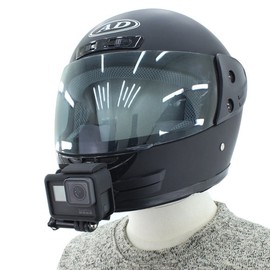 Action cam motorcycle full-face helmet mount strap holder / 액션캠 오토바이 풀페이스 헬멧 마운트 스트랩 거치대