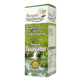 Hojas De Guayabo Extracto 50 ml Margarita Naturalmente                                                                                                