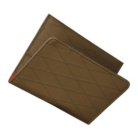 ALPAKA Ark Bifold Wallet Coyote Brown X-Pac VX21 - RFID Protected Material - Front Pocket Carry - Holds 8 to 10 Cards - Designated Cash Slot - Built to Last - Polished and Professional Looking