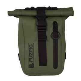 Fuzpig, Waterproof Thigh Bag with Roll Closure Ideal for Dog Training, Riding, Motorcycling and Outdoor Activities, Holster Bag Fully Waterproof, Olive Green, One Size, Dry Bag, olive green, Dry Bag
