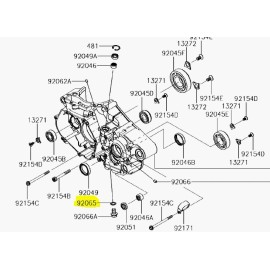 JSI Kawasaki Oil Kit For Kawasaki KX 450 KX 450F OEM Oil Change Kit Oil Filter O-Rings & Washer 450 F