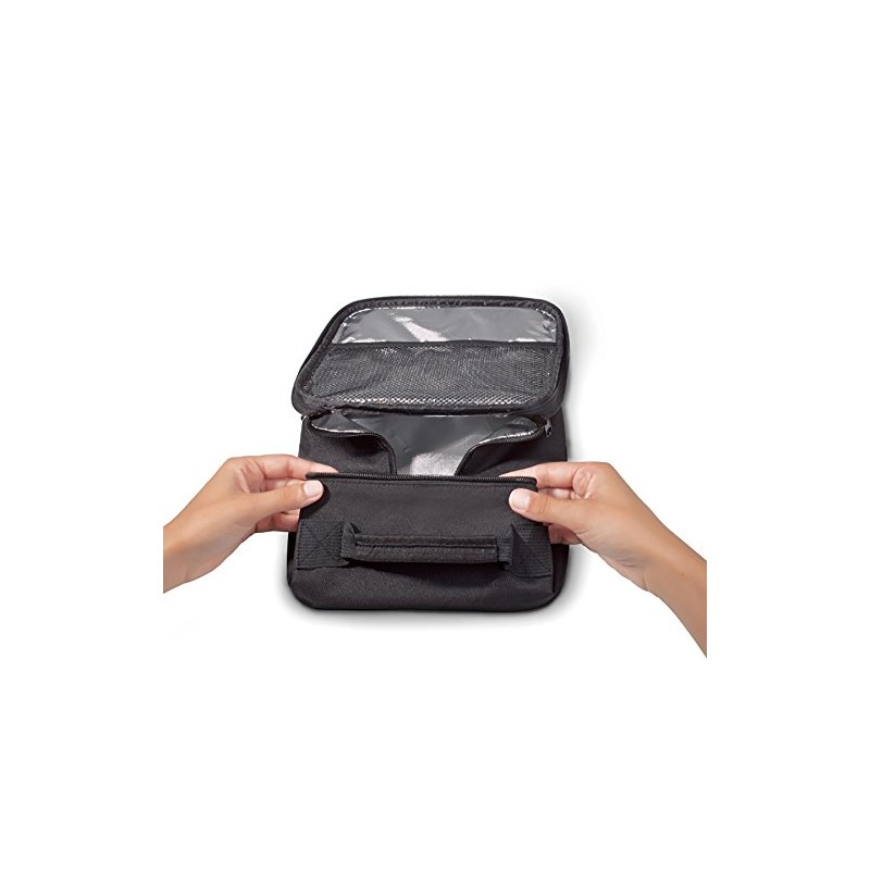 Valira Nomad Black Compact Fold Up Lunch Bag