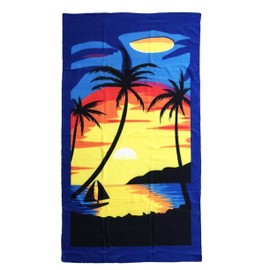 allgala Toalla de playa de microfibra | Toalla de playa plegable para la familia | Secado rápido, ligera, superabsorbente, perfecta para playa, piscina y camping, tamaño grande, 40 x 70 pulgadas,