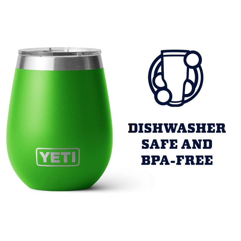 YETI Rambler 10 oz Wine Tumbler, Vacuum Insulated, Stainless Steel