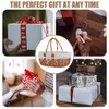 UoeRing Large Wicker Picnic Basket with Handles,Handle Sturdy Woven Body