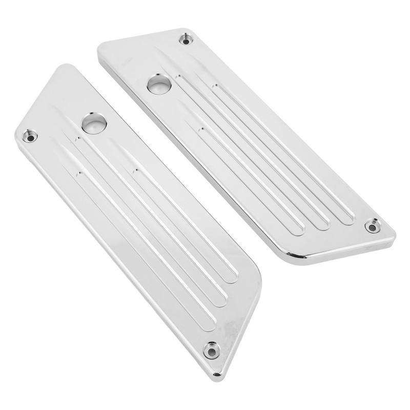2 Pcs Saddlebag Latch Covers Saddle Bag Outer Lid Hinge