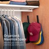 Ozueccr Hat Rack for Baseball Caps – Wall Mounted Vertical