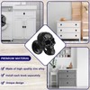 WTOYRRT 4 pcs Creative Skull Knobs Pull Handle Cabinet Door
