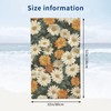 VANZEV Daisy Beach Towel Microfiber Sand Free Floral Towels for