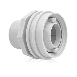 Swimables Flush Mount Return Fitting | Compatible with Most Pool & Spa Systems | Pool Eyeball Fitting Made to be Completely Flush After Install | Pool Replacement Parts, White