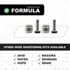 epic Formula Brake Hose Shortening Kit - Includes 2X Hose
