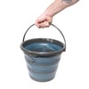 Arctic Hayes 10 litre Multi-Use Collapsible Bucket for Cleaning, Camping,