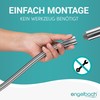 Engelbach Engelbach? Duschschlauch 2m aus Edelstahl - Brauseschlauch mit Standard