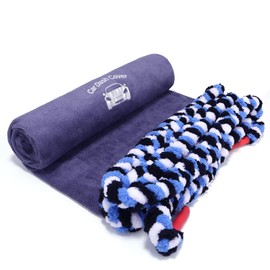 Car Window Tinting Dashboard Protecting Microfiber Towel,2-in-1 Super Absorbent Window Tint Fusion Towel Dash Cover and Soak Rope Tool for Vehicle Windshield Dash Window Scratch Free Tint Tools