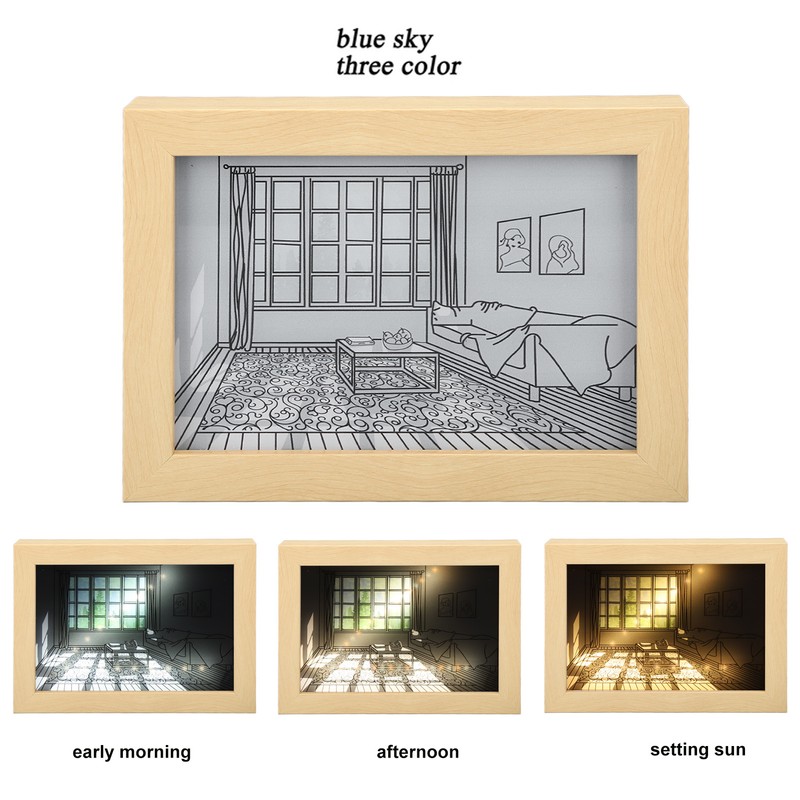 LED Light Painting USB Plug 3 Light Modes Brightness Adjustable