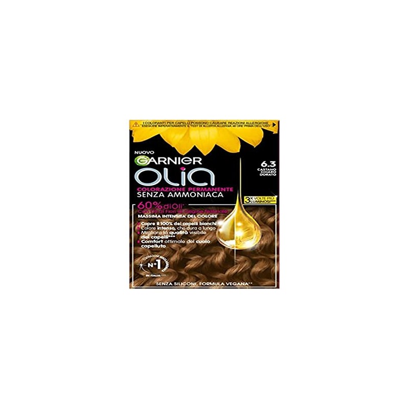 Garnier Olia Permanent Hair Colour without Ammonia, Covers 100% White
