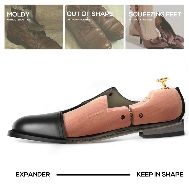 RC Cedar Shoe Tree 01 - Natural Cedar - EU40-41