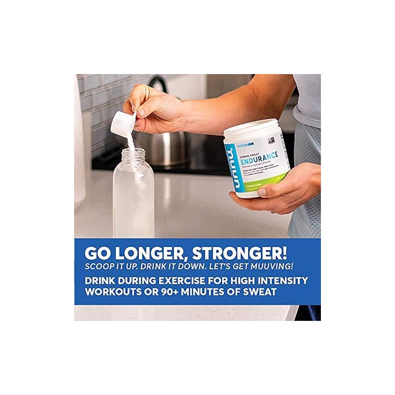 Nuun Endurance | Workout Support | Electrolytes & Carbohydrates (Lemon