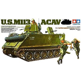 M-113 Armored Cavalry Assault Vehicle w/Figures 1/35 Tamiya