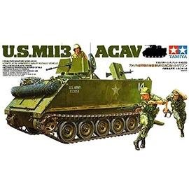 M-113 Armored Cavalry Assault Vehicle w/Figures 1/35 Tamiya