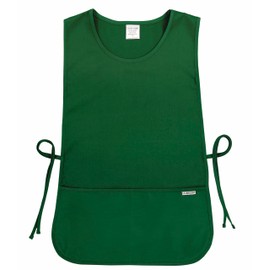 LINEN CLOSET® Adjustable Universal Cobblers Apron Unisex Cobbler Apron for Men Women Ladies Tabards Work Cleaning Apron with 2 Deep Pockets