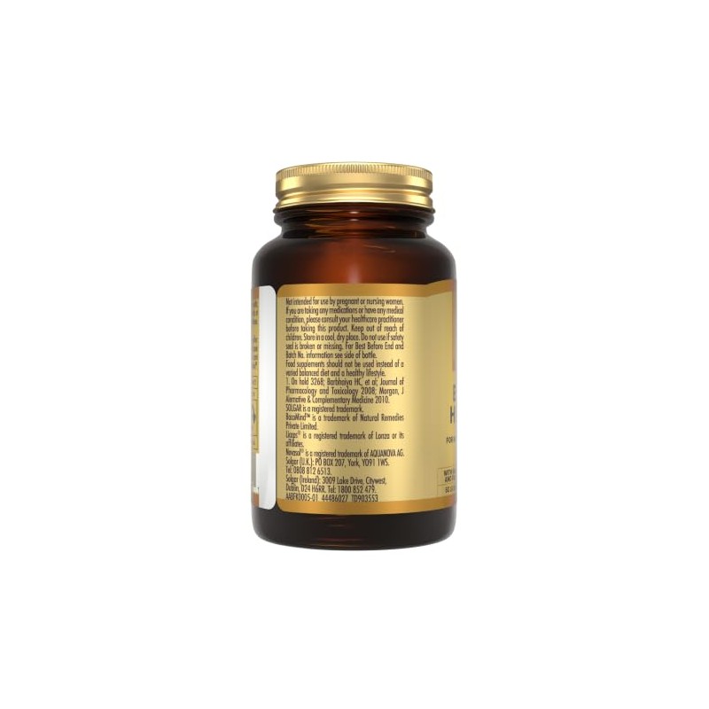 Solgar Brain Works Curcumin & BacoMind Vegetable Capsules - Pack