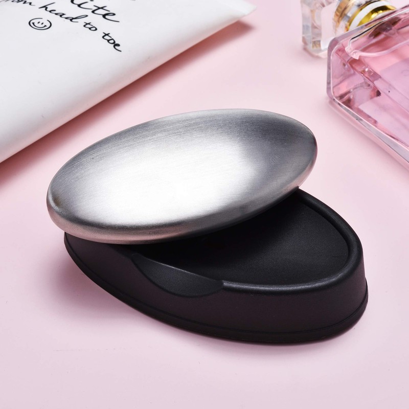 DOMG 2 Pack Stainless Steel Soap Bar Magic Soap Odor