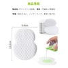 happykau Underarm Sweat Pads, 100 Sheets (50 Sets), Unisex, Sweat