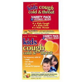 Kids Cough, Cold & Throat Lozenges On A Stick (Variety) X 12