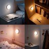 2 Pack Rechargeable Puck Lights with Remote & Touch Control,