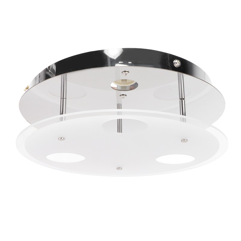 Ceiling Light Modern GU10 Bulb Socket Round Flush Mount Ceiling