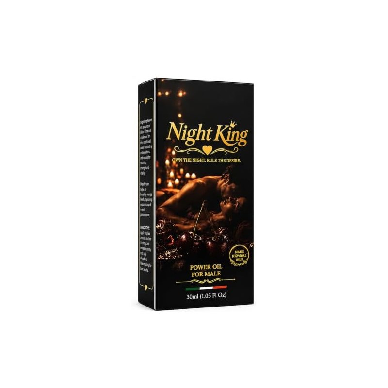 Night King XXXL Aceite Potente para Hombres – Crecimiento Rápido
