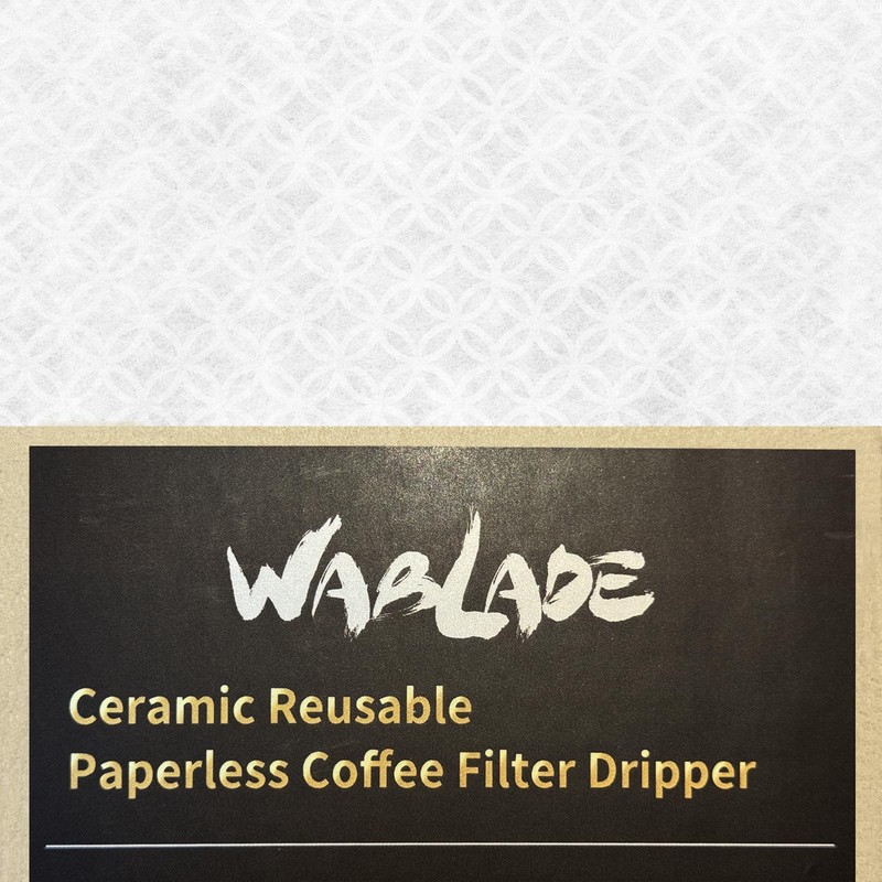 Ceramic Reusable Coffee Filter Dripper Paperless Sustinable Mt. Fuji Made