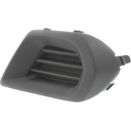 DAT AUTO PARTS Front Right Passenger Side Bumper Fog Light Lamp Hole Cover Grille Molding Trim Replacement for 2014-2016 Subaru Forester 2.5 Liter Black Textured SU1039104 57731SG040