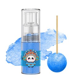 Blue Edible Glitter Spray, 10g Food Grade Cake Glitter, Edible Glitter for Cocktails, Edible Shimmer Powder for Drinks, Cupcakes, Strawberries, Chocolate