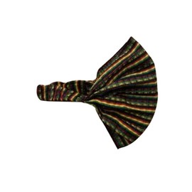 Inspirit Arts Medium  Extra Loose Headband Handwoven No-Slip Multi Black