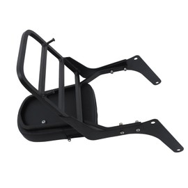 Silscvtt Passenger Backrest Sissy Bar with Luggage Rack Replacement for Honda CMX250 CMX250CD CMX250CL Rebel 250 1985-2015 Black