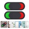 TEHAUX 8Pcs Vacant Occupied Privacy Sign Open Closed Slide Door